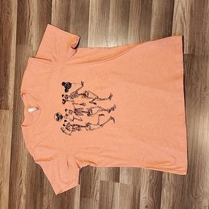 Disney skeleton tee